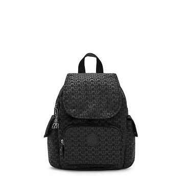 Kipling City Pack Mini Classic Printed Backpacks Signature Embossed | AU 1483VR